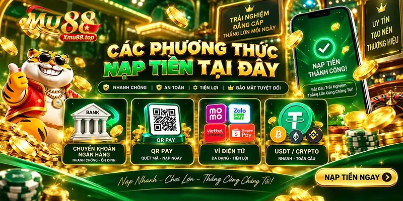 nạp tiền MU88