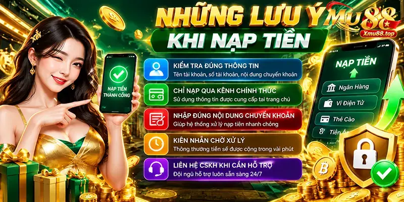 nạp tiền MU88